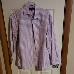 Tommy Hilfiger Size L 16-1/2 32-33 Mens Buttondown